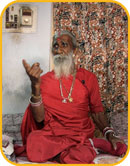 "Mataji" Prahlad Jani, Guru, 83 Jahre in "Am Anfang war das Licht" (c) Alleghro-Film, Wien.