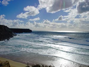 Meeresblick in der Algarve. (c) Univ.-Prof. Dr. Gerhard W. Hacker, Salzburg (2008).